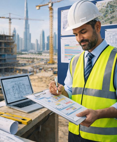 Planning Engineer in UAE for project scheduling and controls